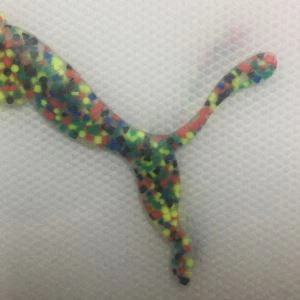 Dome Raised Silicone Heat Applied Badge