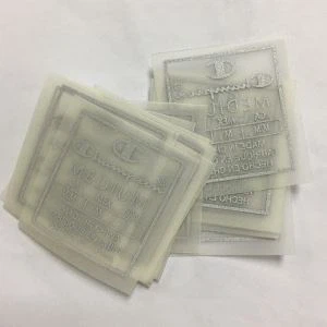 Silicone Heat Transfer Label untuk Garment Neck